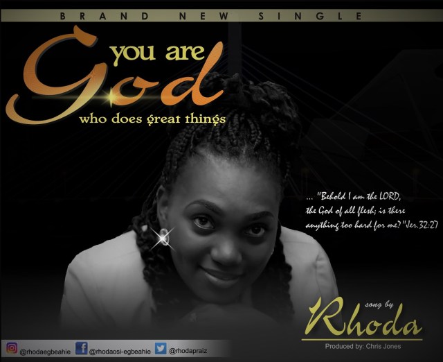 Rhoda - You are God