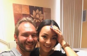 Limbless Evangelist Nick Vujicic Announces Wife is Pregnant With Twins Nick Vujicic and Wife Kanae