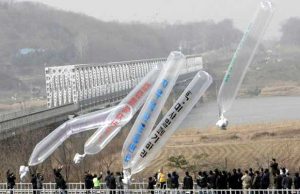 Bibles Sent via Balloons to North Korea balloons