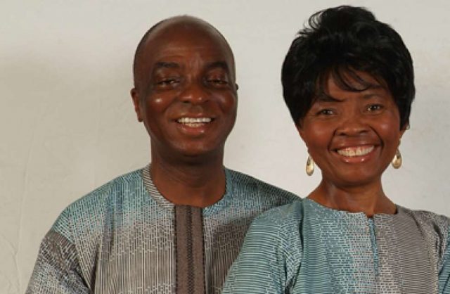 Bishop Oyedepo and wife