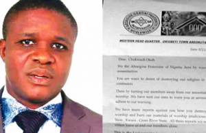 Lagos Pastor Threatened Over Shrine Demolition Lagos Pastor Threatened Over Shrine Demolition