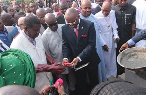 Adeboye Lays Akwa Ibom Worship Center Foundation Adeboye Lays Akwa Ibom Worship Center Foundation