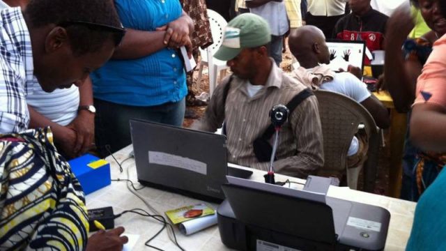 The ongoing voter registration exercise