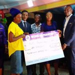 Ruth receiving a sum of N100,000