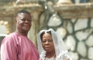Miracle: Sexagenarian marries for the first time Augustina, and her husband